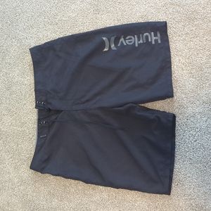 Hurley Men's Board Shorts Swim Trunks Size 34 Black